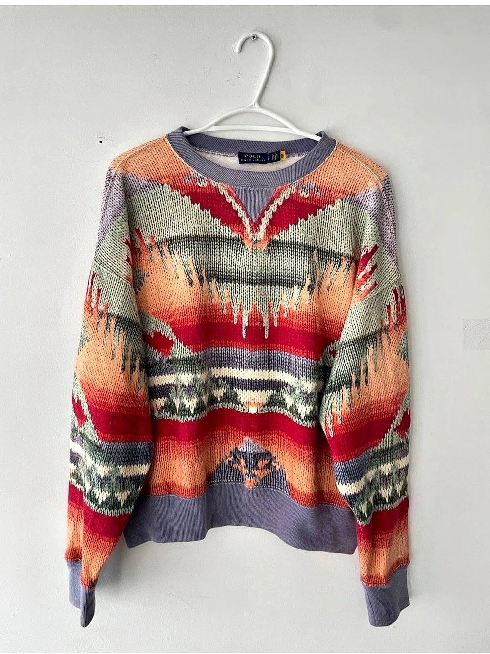 Polo Ralph Lauren Aztec Southwestern Women's Sweatshirt Size S